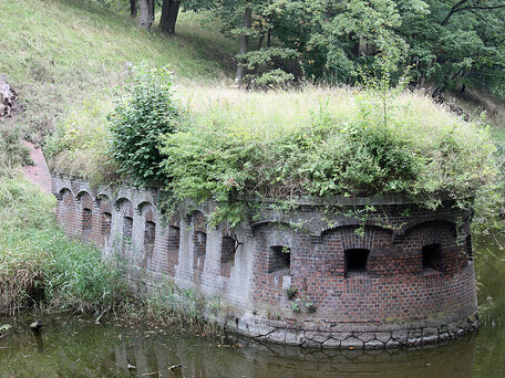 Dorota Ratkowska. Świnoujście. Twierdza Świnoujście - Fort I Gerharda. Kaponiera południowa. Stan na 12 września 2014 roku